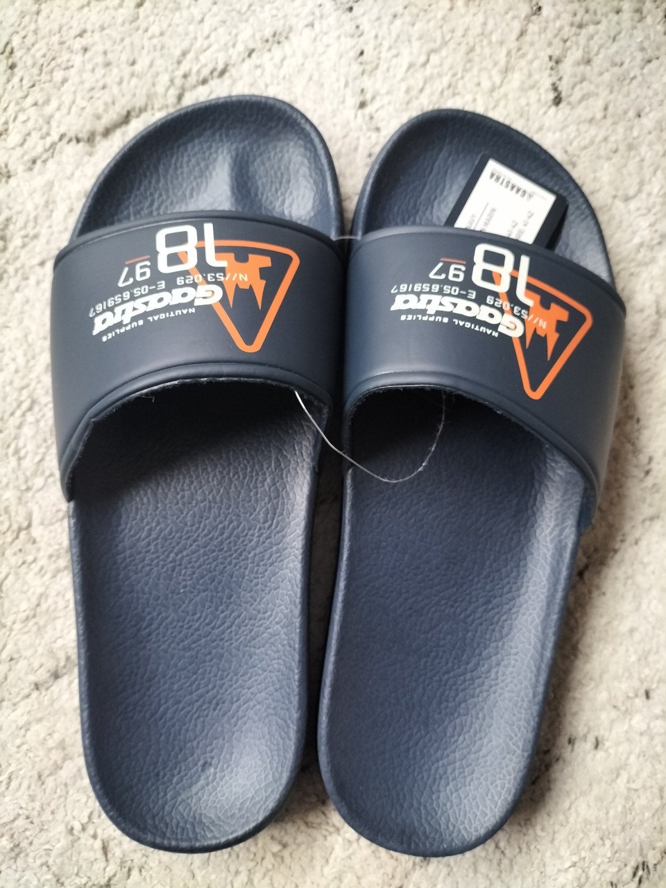 Gaastra heren badslippers navy