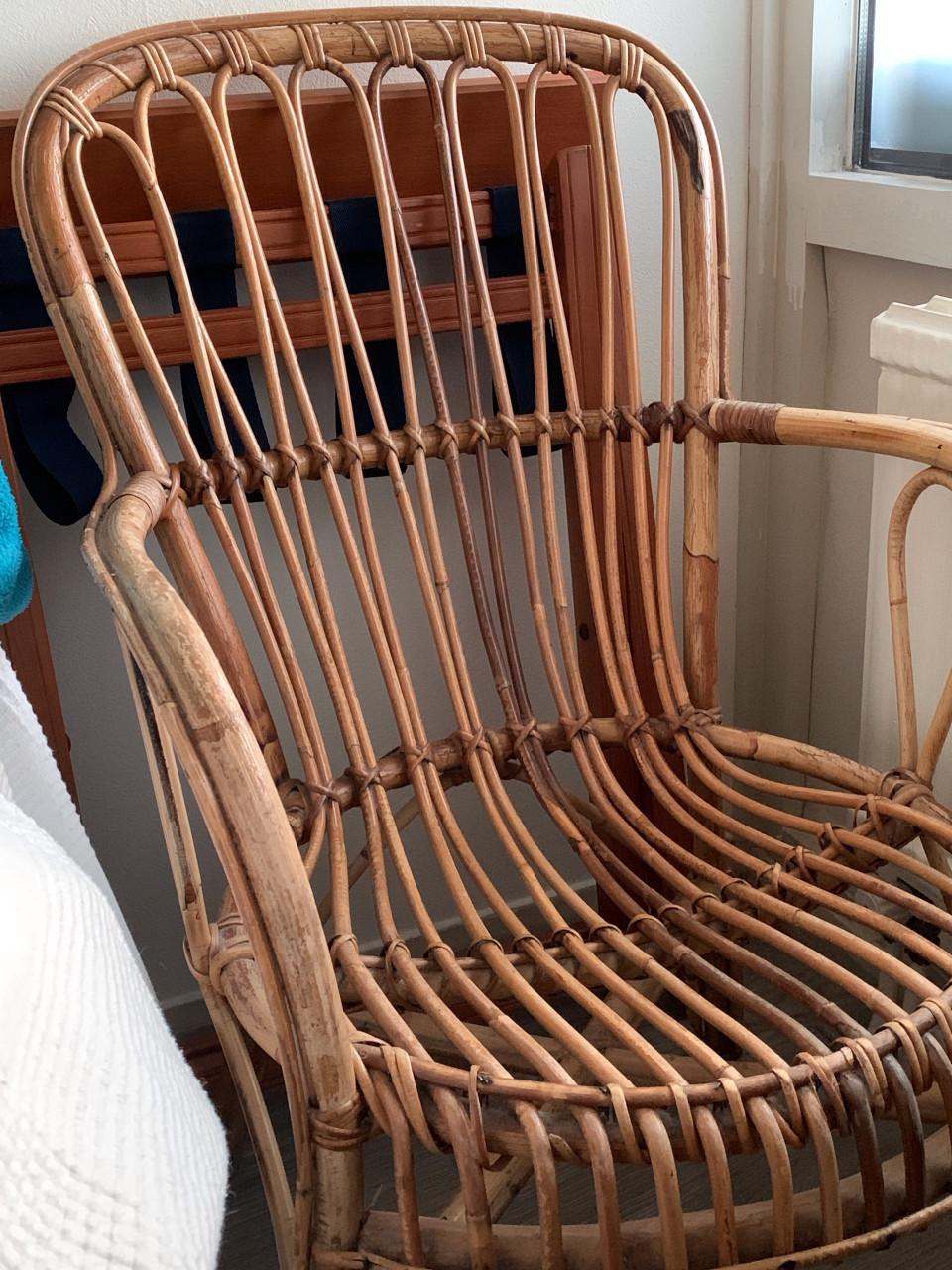 Rotan stoel ( dames model)