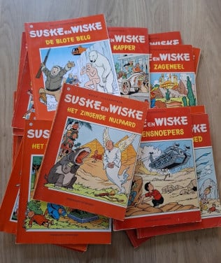 20 Suske en Wiske Stripboeken