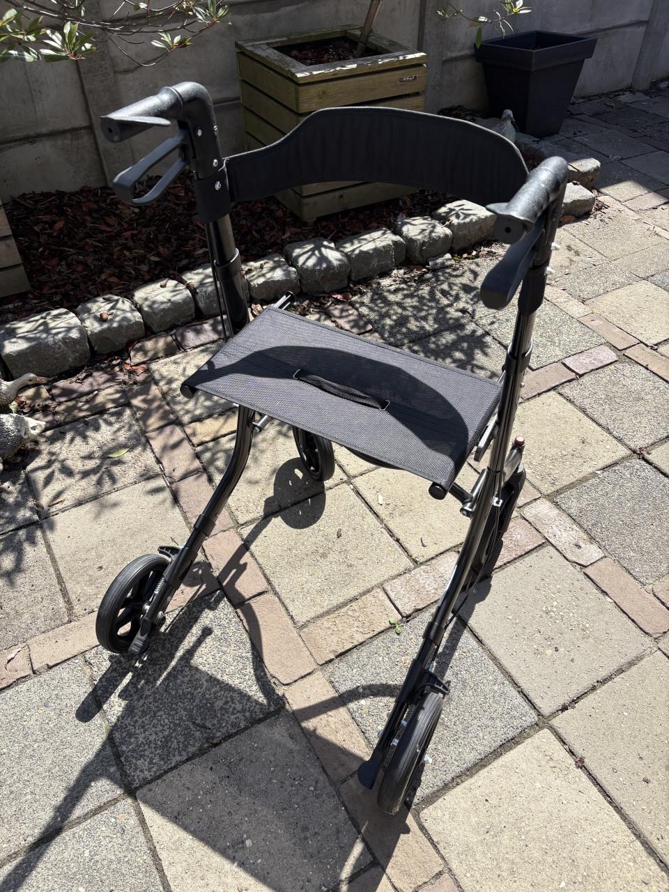 Zwarte rollator
