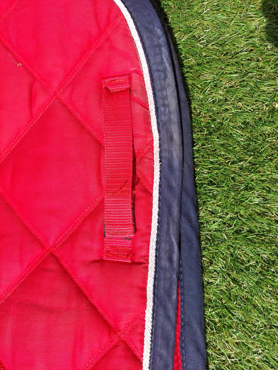 Paarden dekje rood