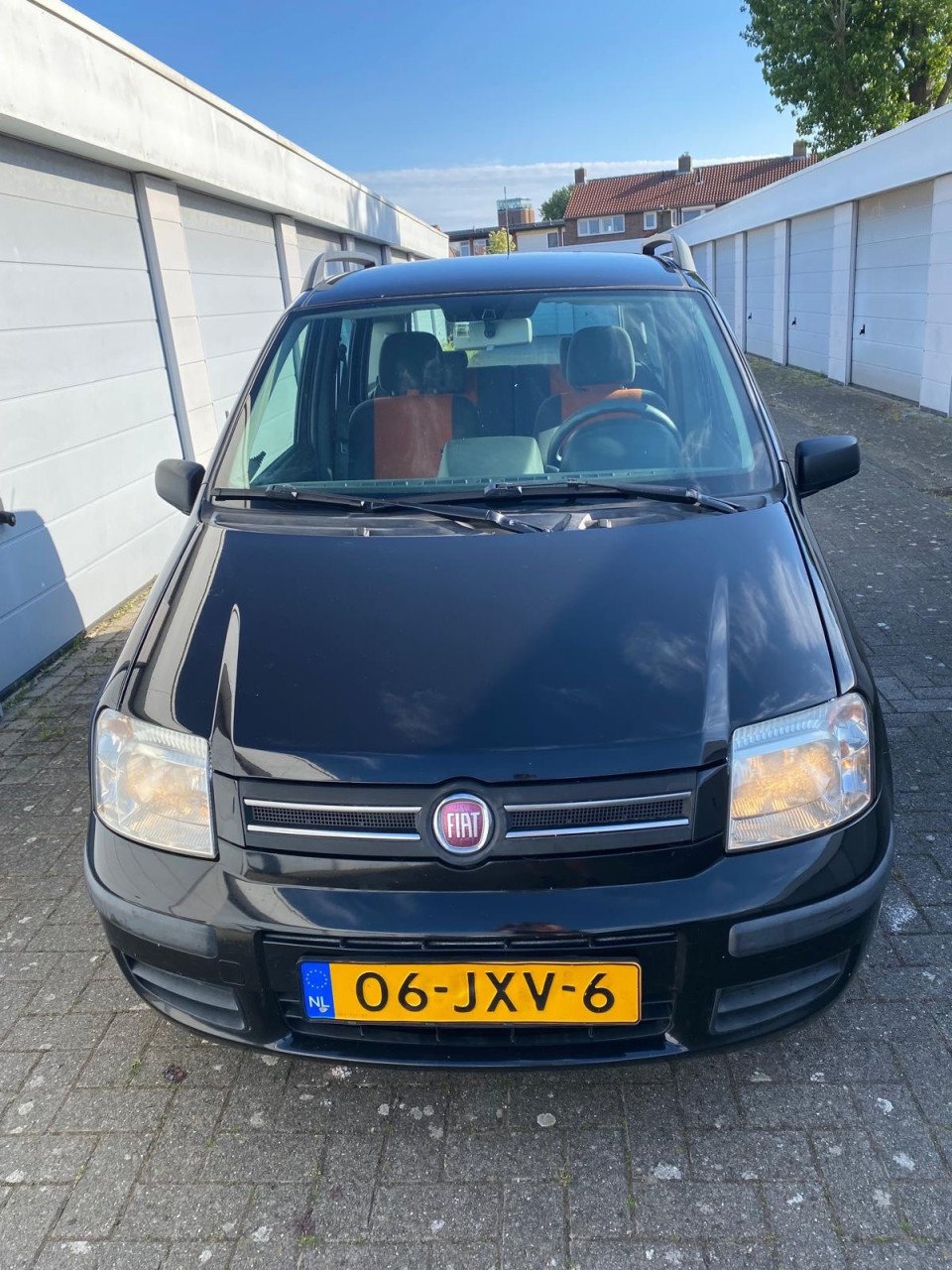 Fiat Panda 1.2 2009 Zwart vol jaar APK