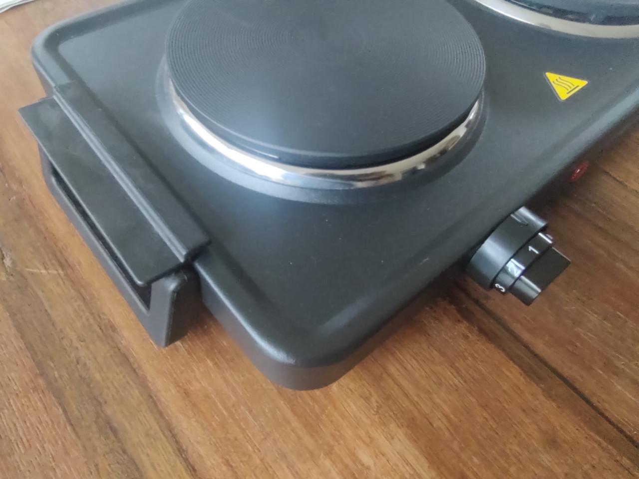 Dubbele elektrische kookplaat