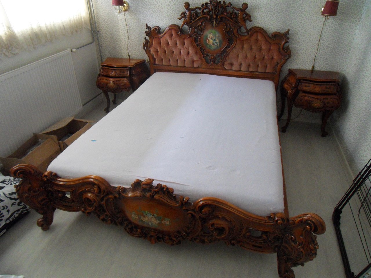 Bed antiek bed