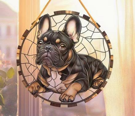 Raamhanger Franse Bulldog