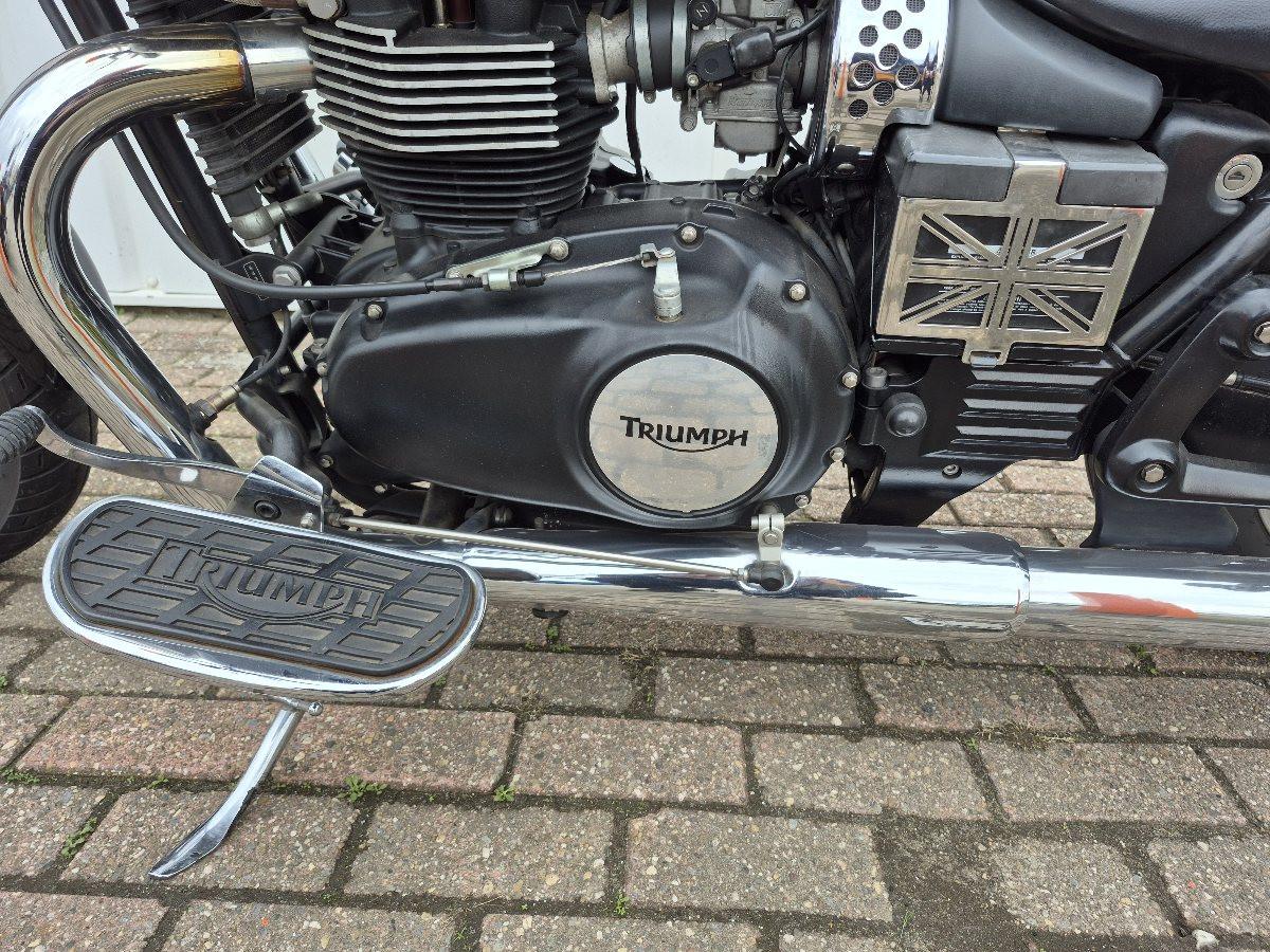 Triumph Speedmaster 900 uit 2010, mooie chopper