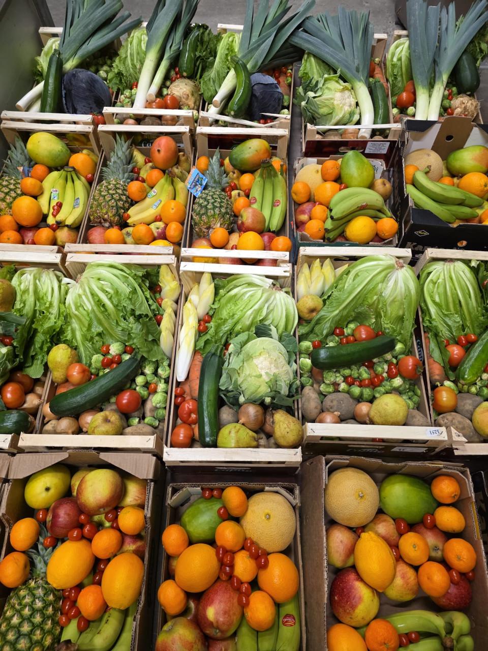 Groenten fruit pakketen