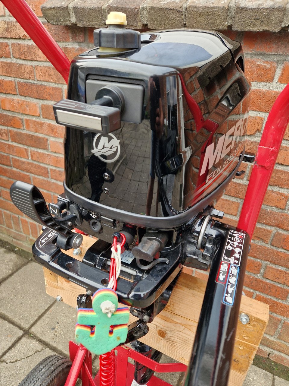 Mercury F6MH 6 pk fourstroke kortstaart b.j. 2016