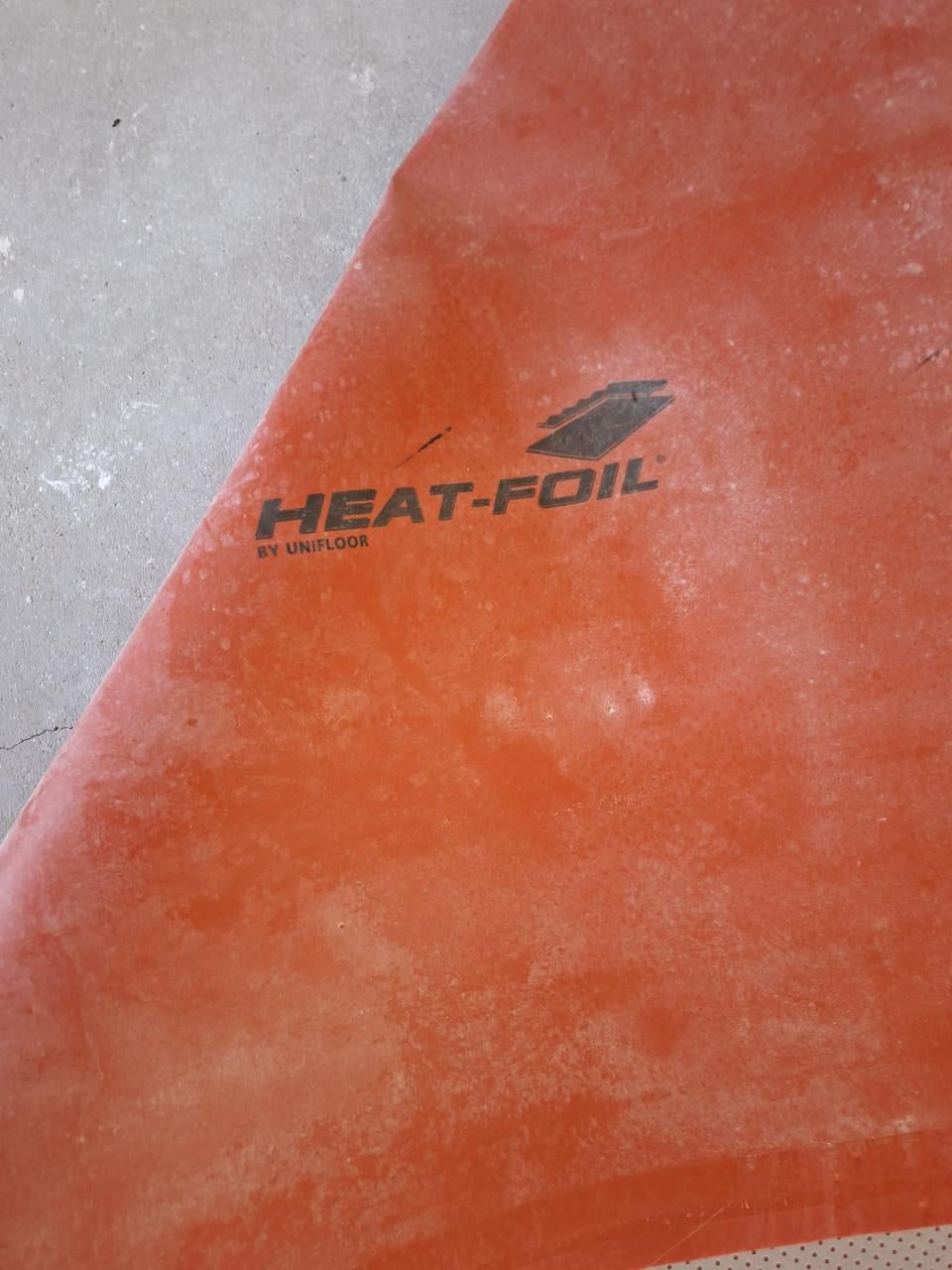 Ondervloer Heat foil