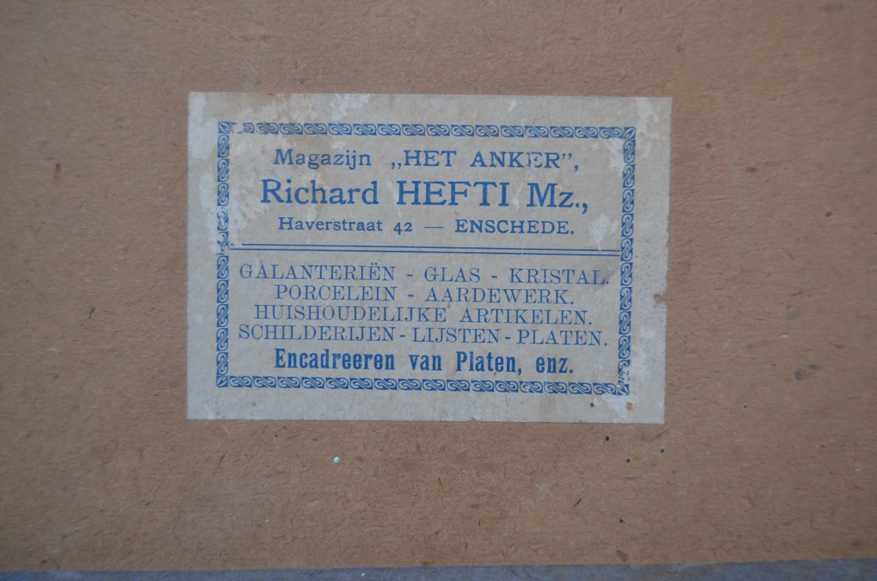 Parijse opticaprent Engels tafereeltje ca 1780