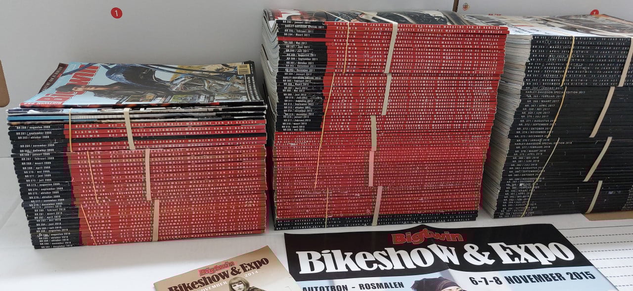 Magazines motormagazines motorblaadjes tijdschriften