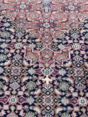 💐Prachtig Sfeervol Kleurrijk Handgeknoopt Vintage Vloerkleed💐