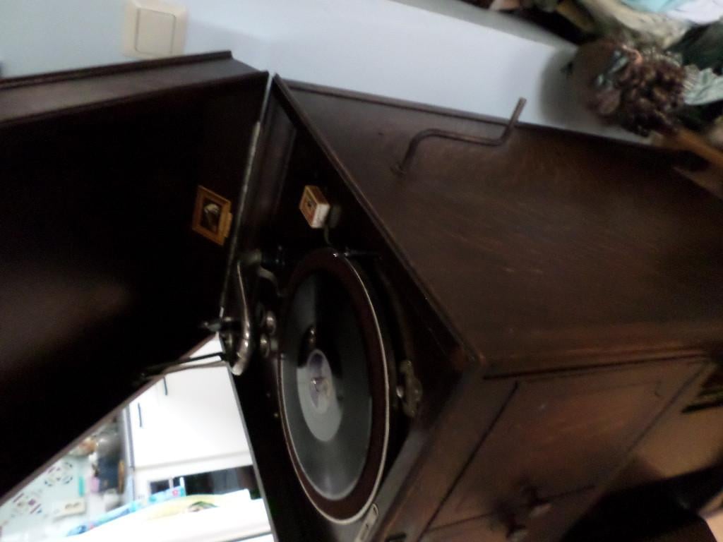 Antieke platen speler