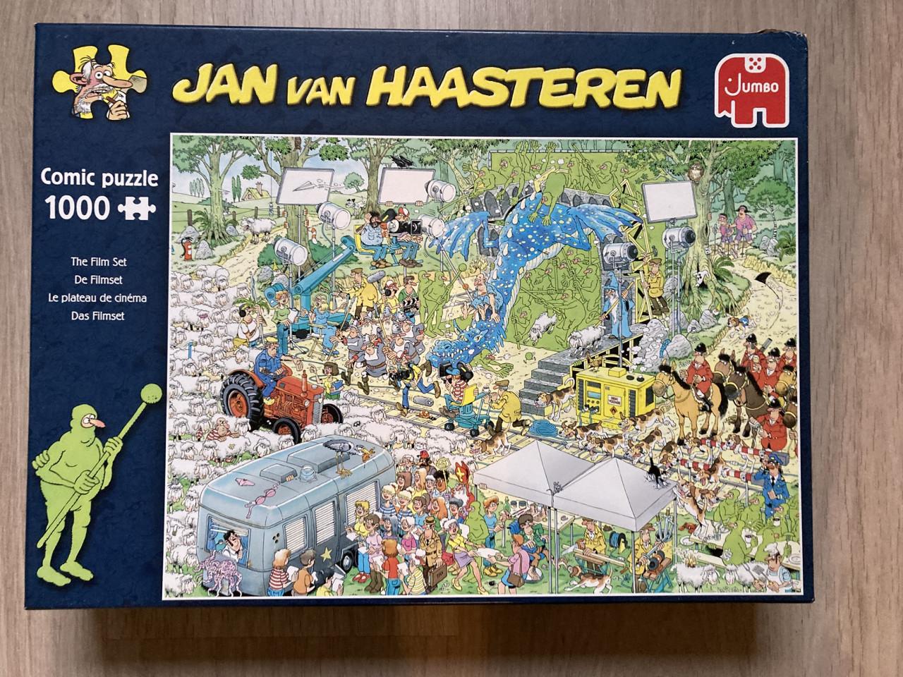 Puzzel Jan van Haasteren De filmset