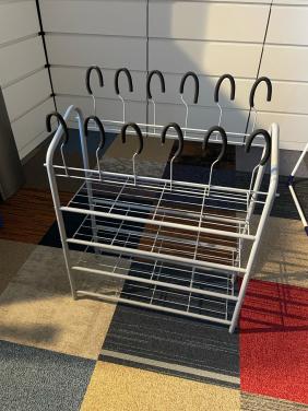 4 schoenenrekken divers