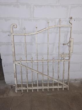 Zwaar ijzeren tuin hek/poort