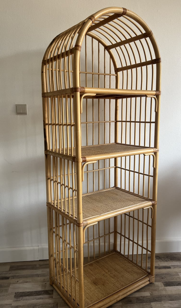 Bamboe Rotan Kast