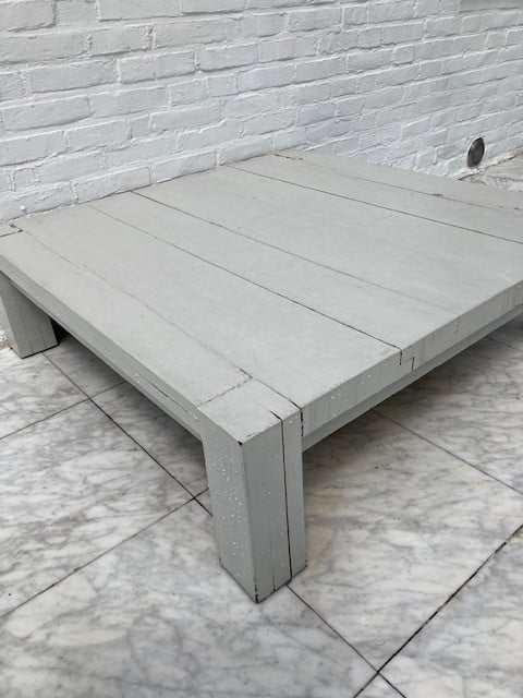 Eiken tafel (voor binnen of buiten)