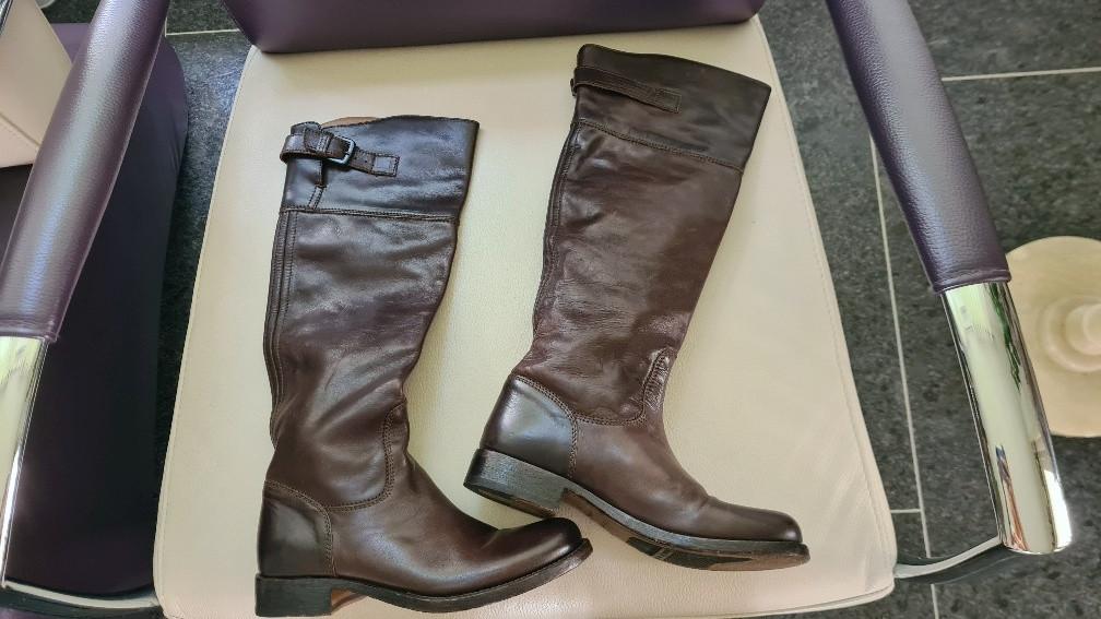 PANTANETTI: Als nieuwe hoge laarzen donkerbruin maat 36