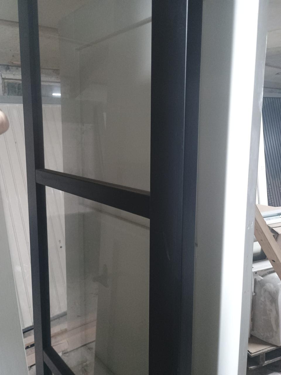 2 deuren zwart 231 x 83 stomp