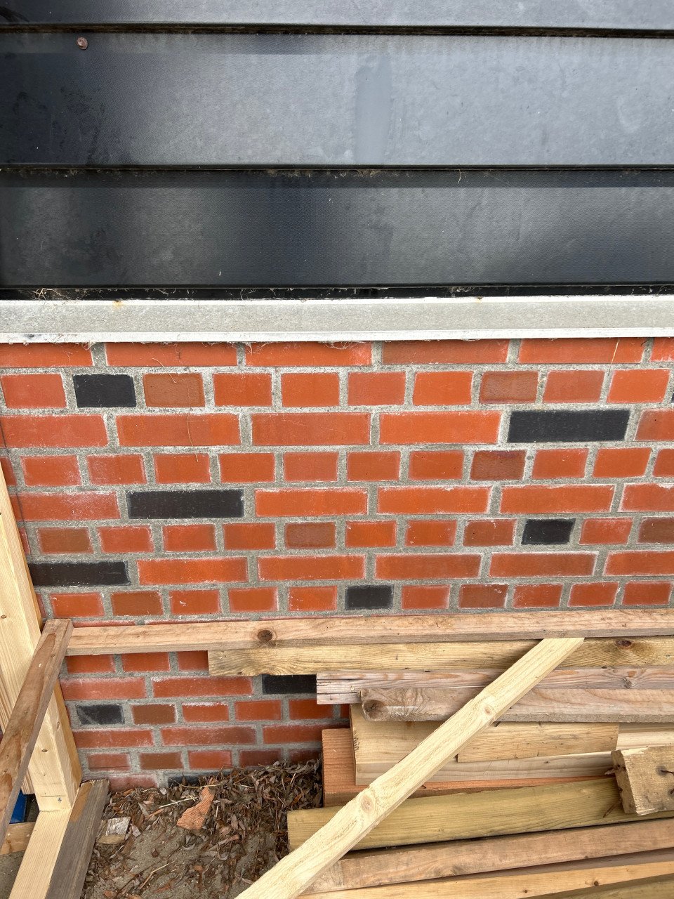 Partij gevelstenen 700 stuks nieuw