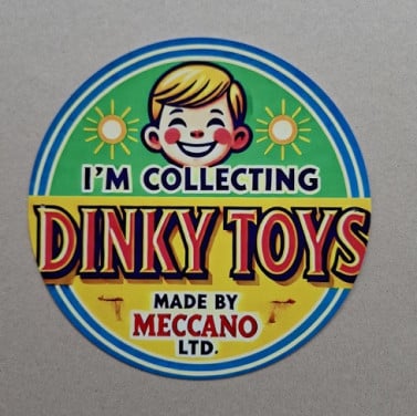 Dinky Toys Metalen Decoratiebord