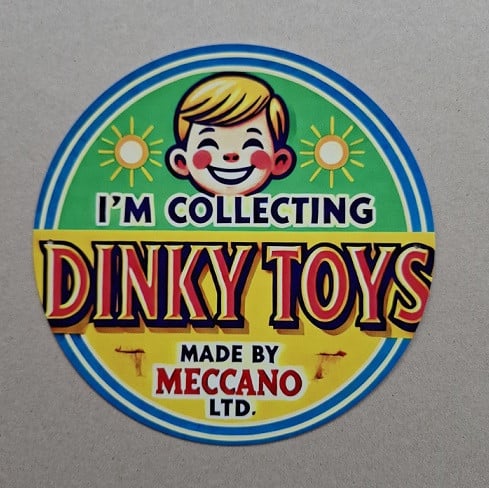 Dinky Toys Metalen Decoratiebord