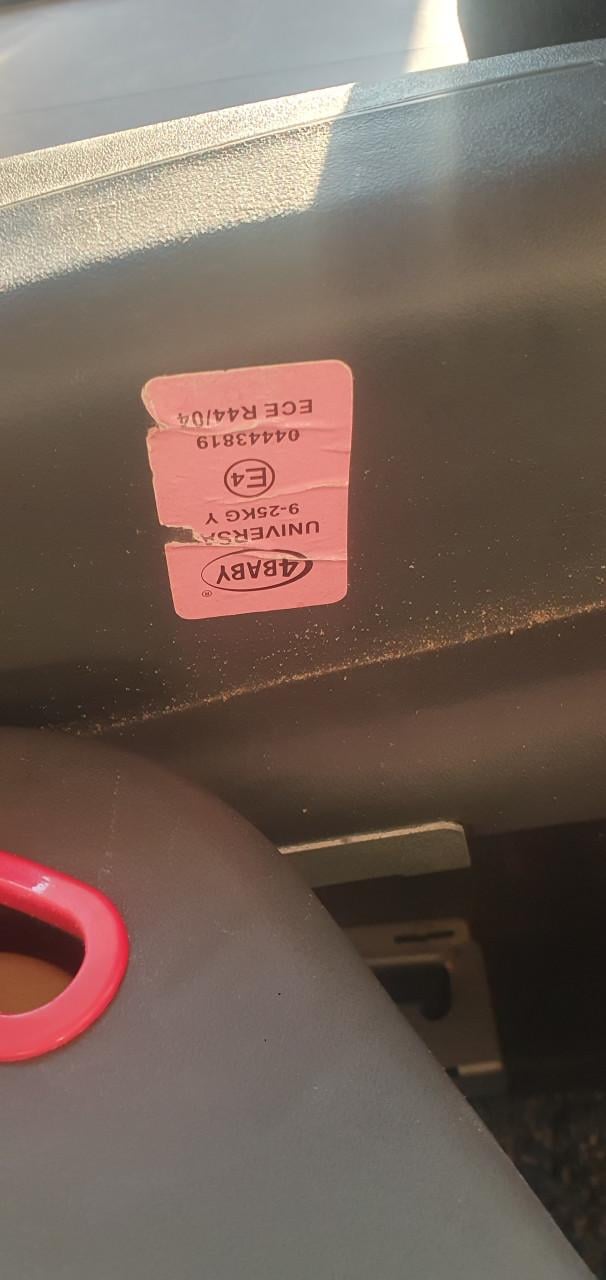 Autostoeltje groep 1&2 9-18 kg en 15-25 kg