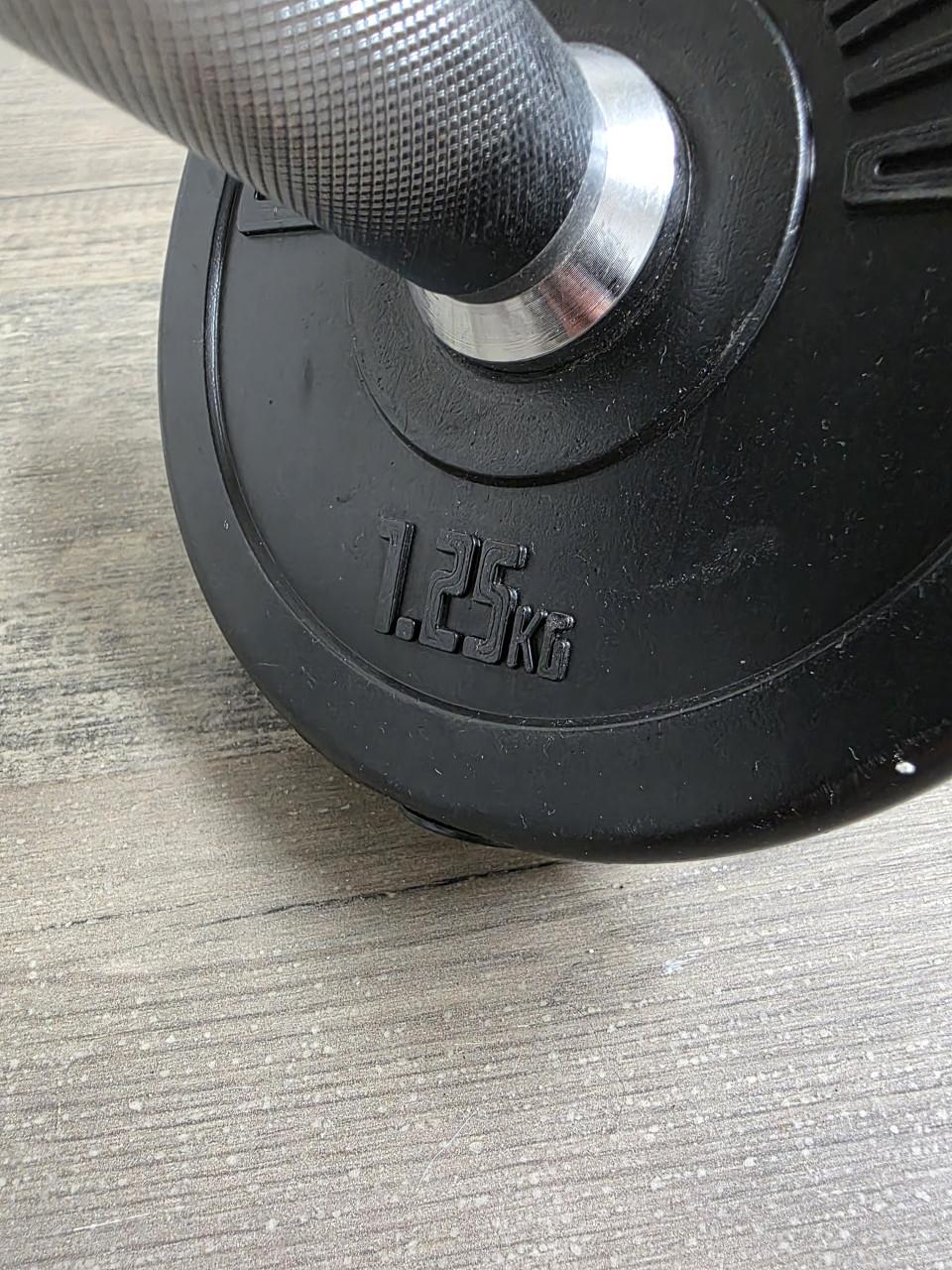 Dumbbells met verwisselbare schijven