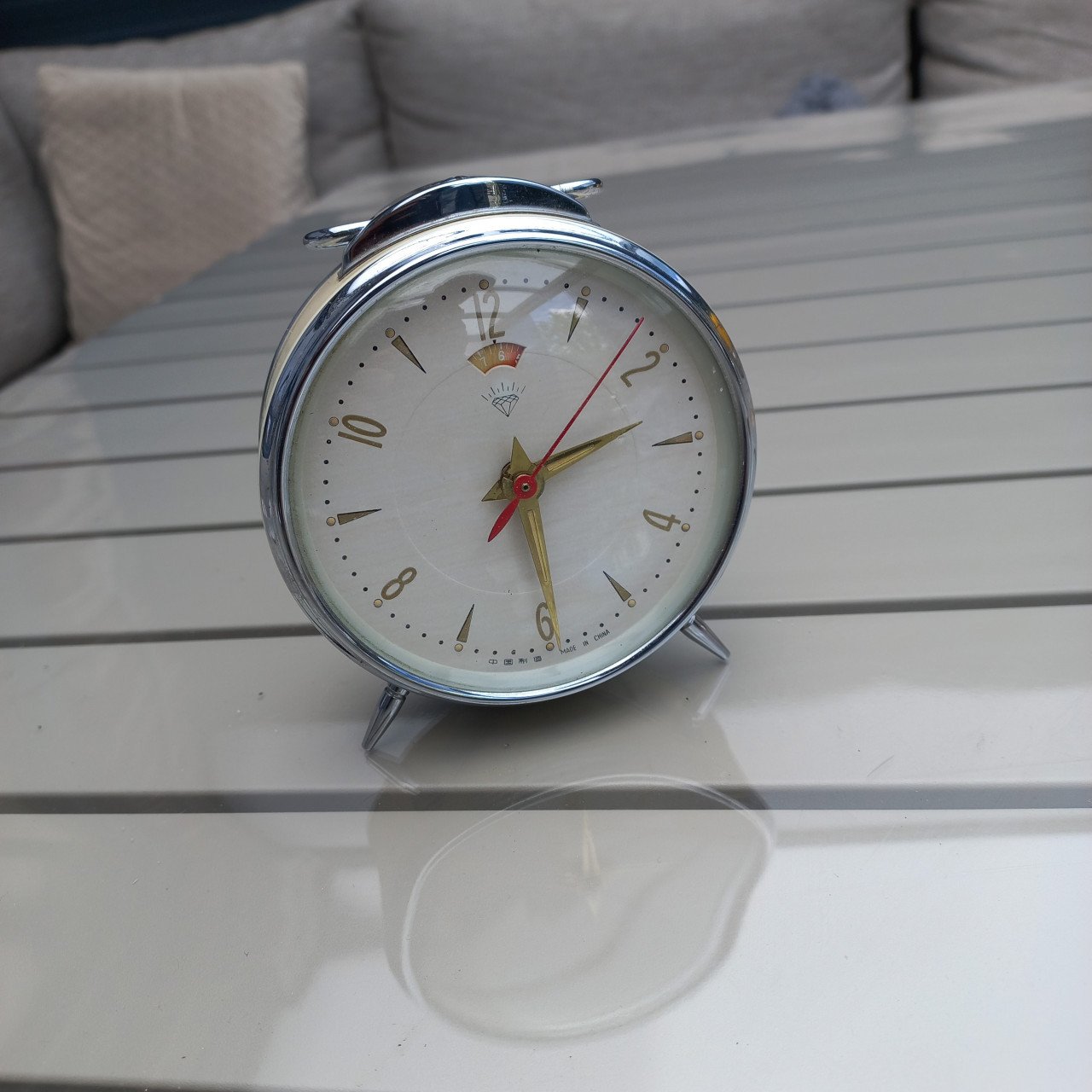 1960's Vintage Shanghai Diamond wekker.