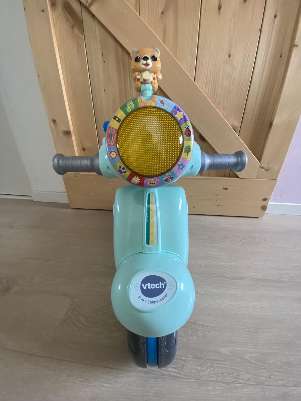 VTech Baby 2-in-1 loopscooter - blauw