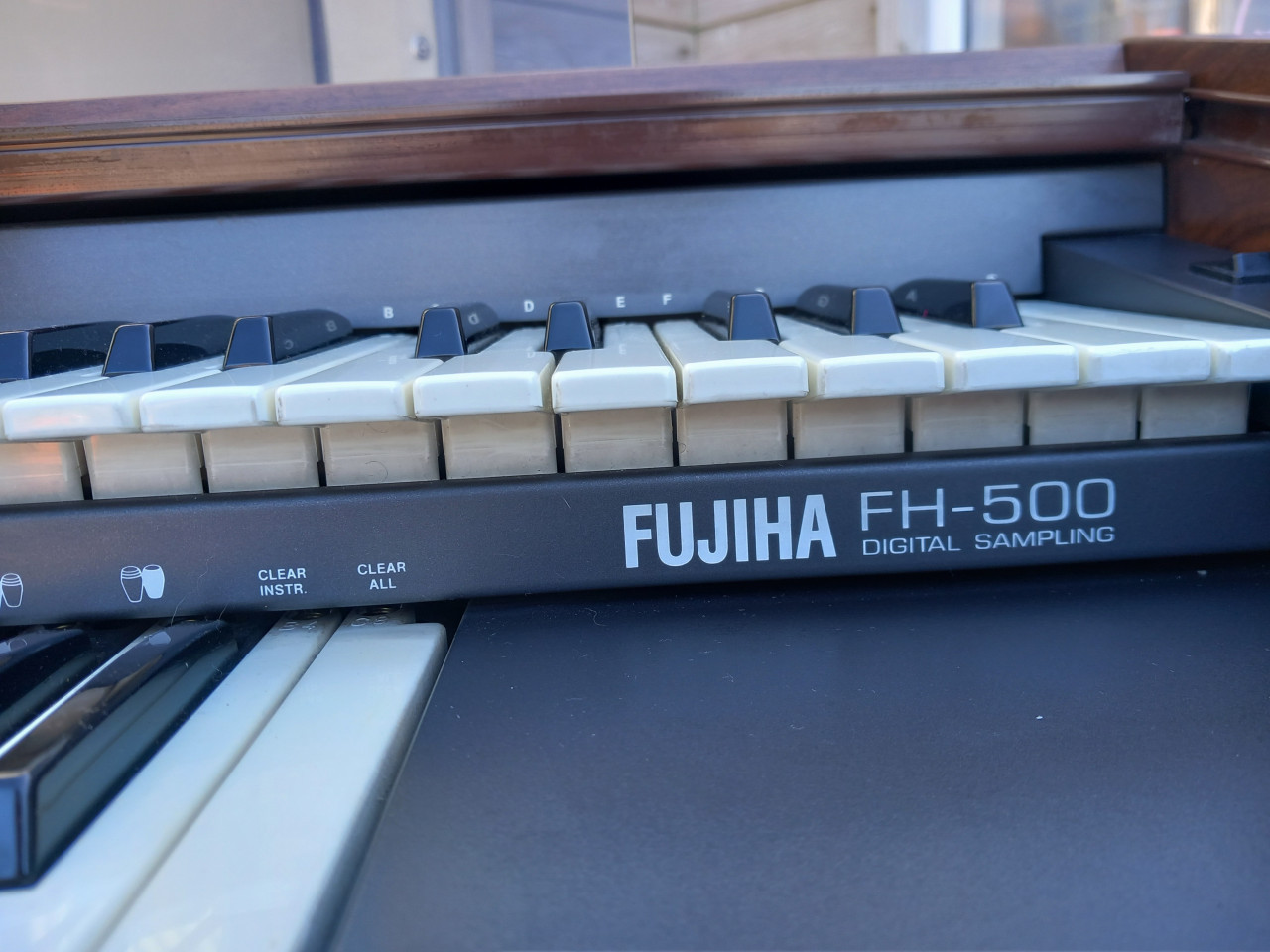 Elektronisch orgel inclusief muziekboeken