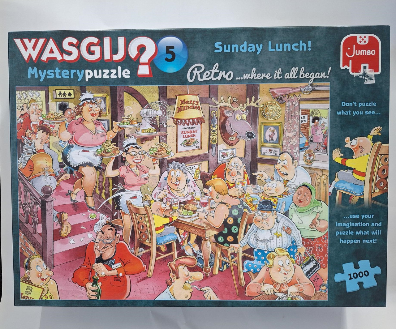 Wasgij Mystery puzzel Sunday Lunch!