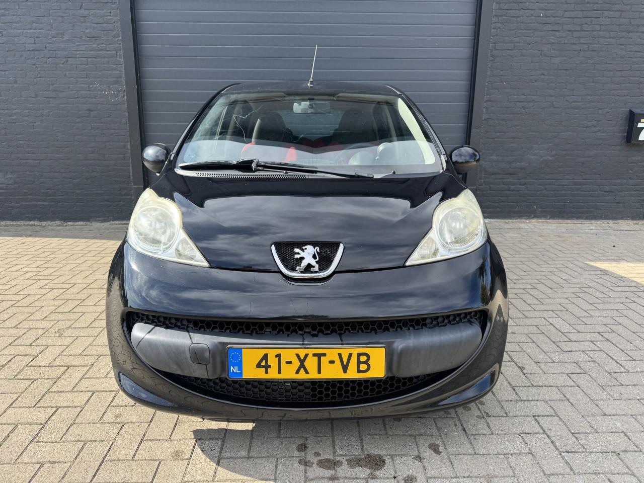 Peugeot 107 1.0 12V 5DR 2007 Zwart Airco Apk Nap