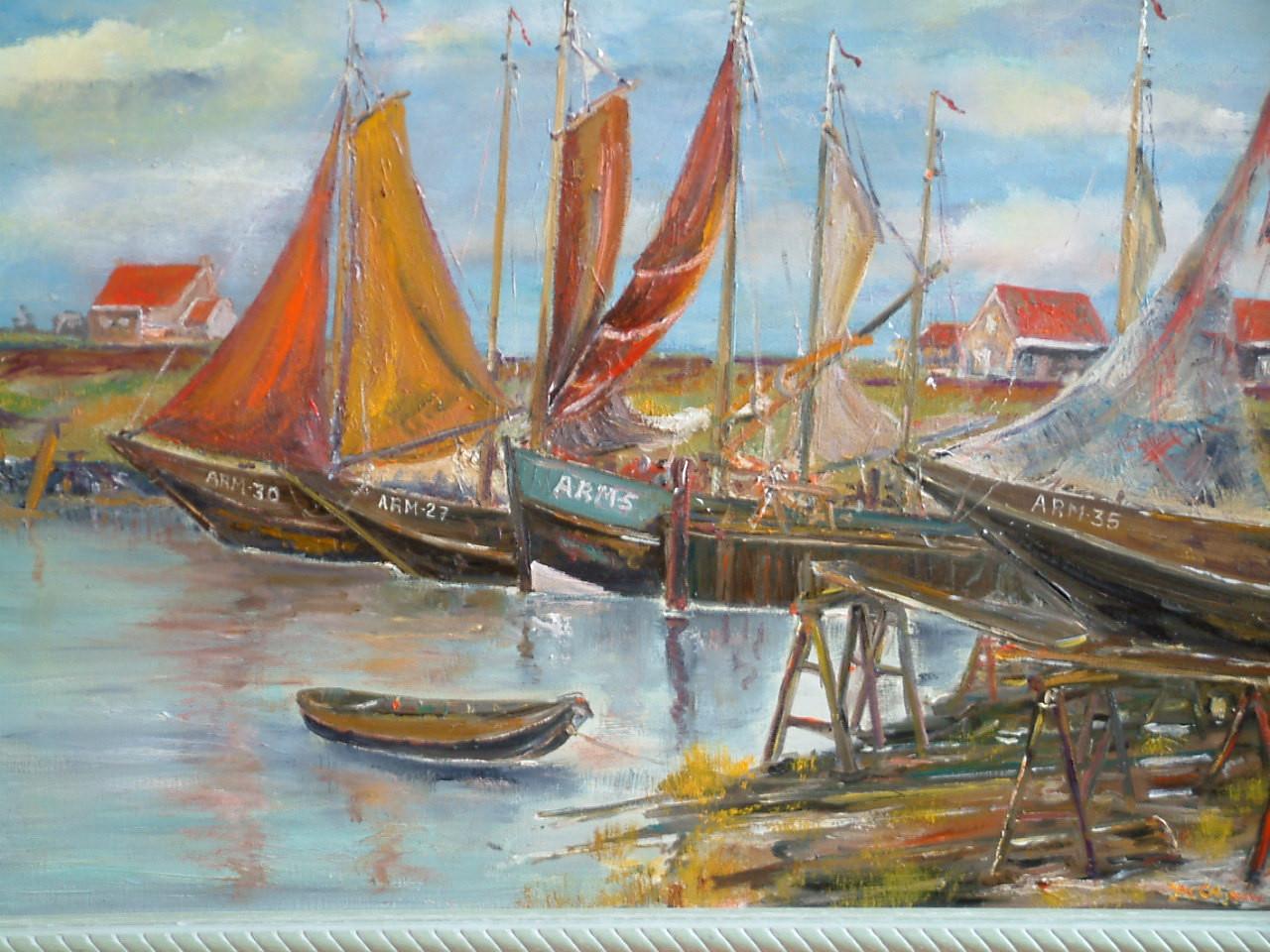 Schilderijen Haven Arnemuiden