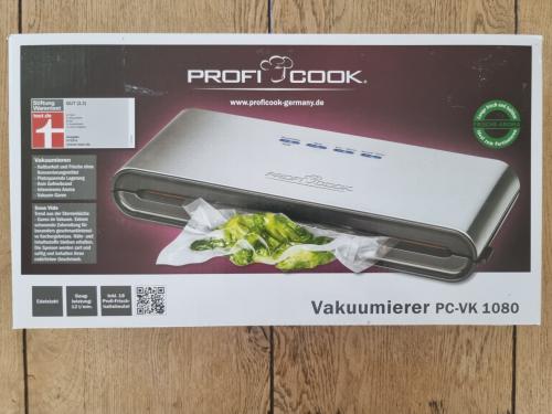 Profi Cook vacumeermachine z.g.a.n. incl 5 rollen folie in ongeopende verp.