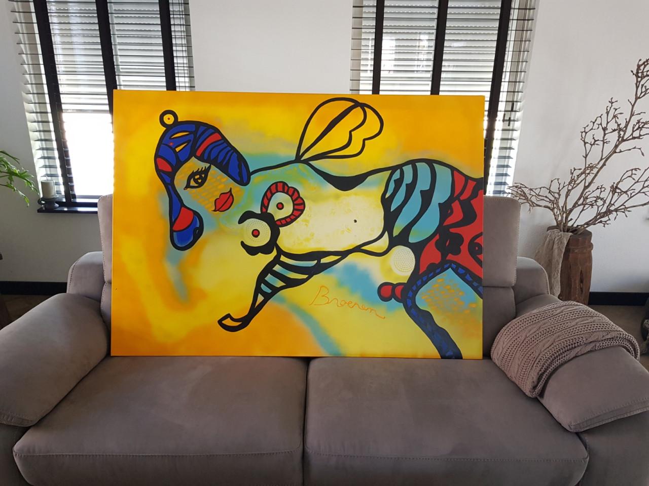 Josien Broeren schilderij