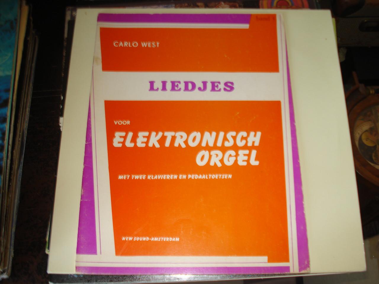 Doos elektr orgelboeken