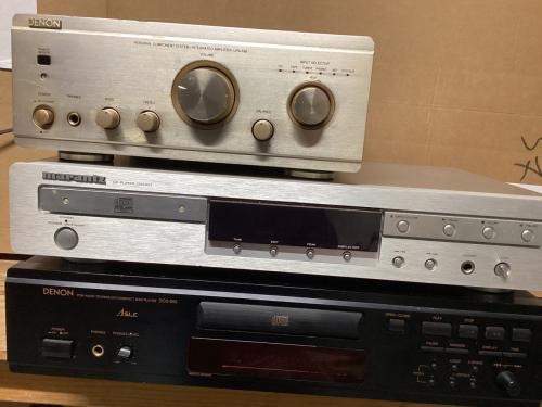 Cd speler, versterker