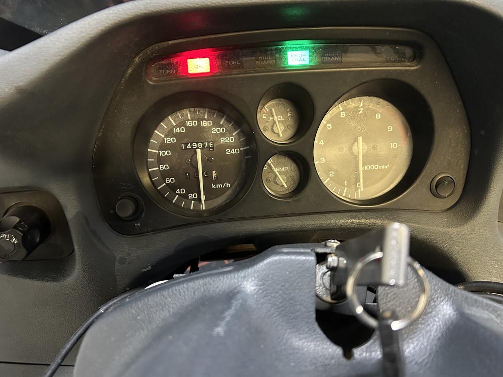 Inruilkoopje: Honda ST1100 Pan European uit 1995, rijdt prima! Zo mee €995