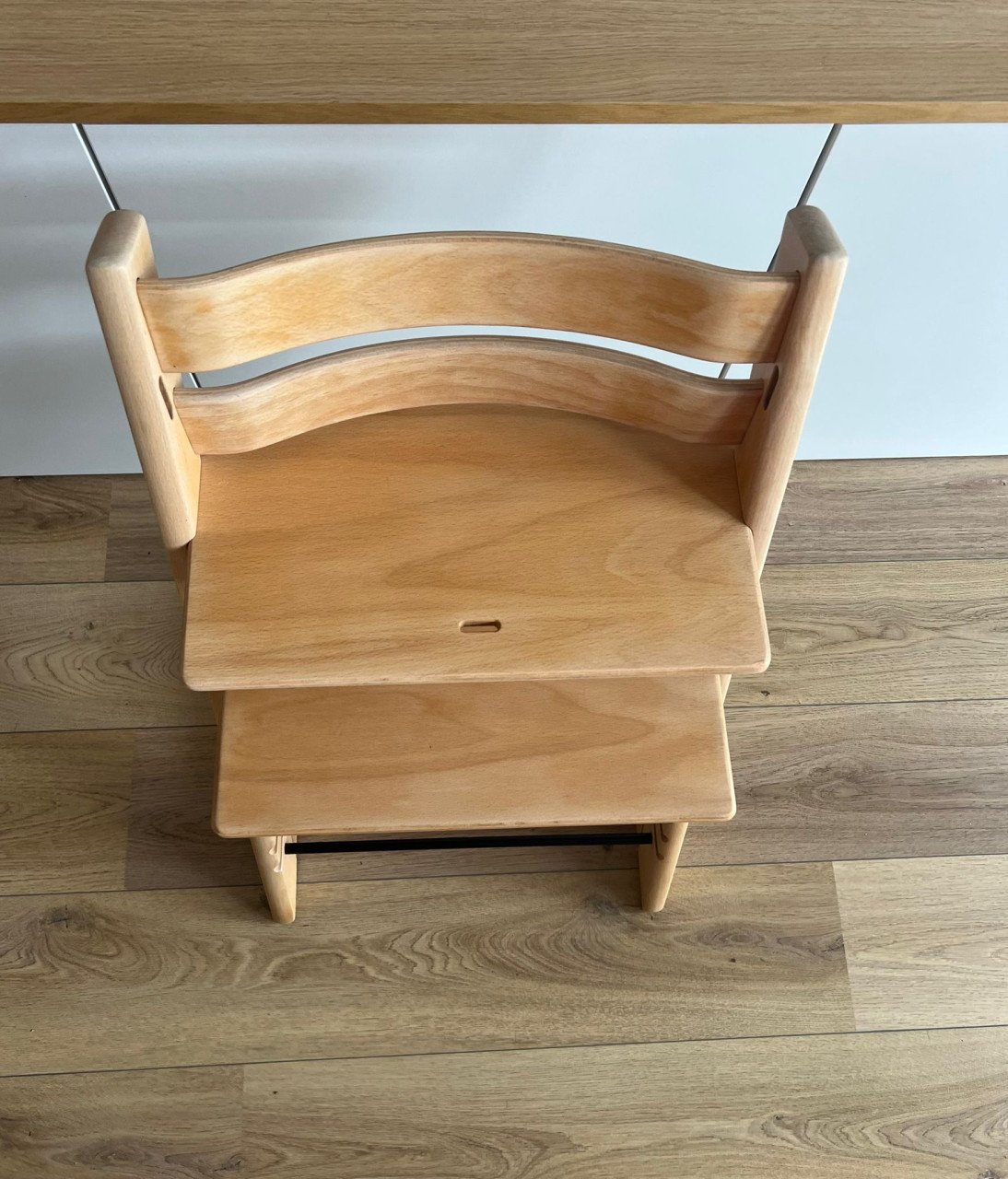 Kinderstoel Stokke Tripp Trapp naturel helemaal opgeknapt