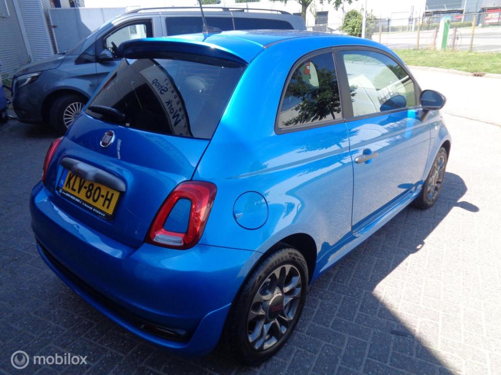Fiat 500 1.2 sport/groot navi/ecc airco/lm velgen/dig dash/zwarte hemel stu