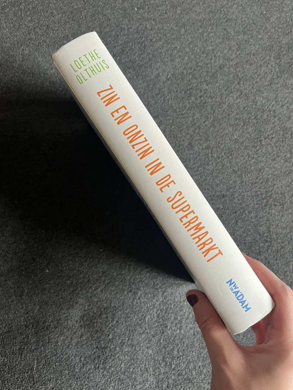 Boek 'Zin en onzin in de supermarkt'