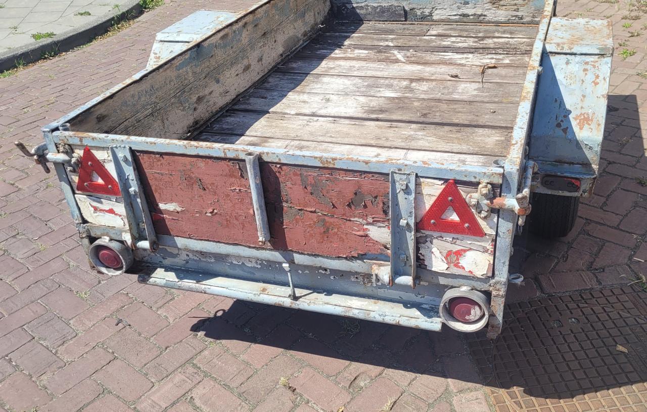 OPKNAPPER: Aanhangwagen 210 x 110 cm - ongeremd - 750Kg