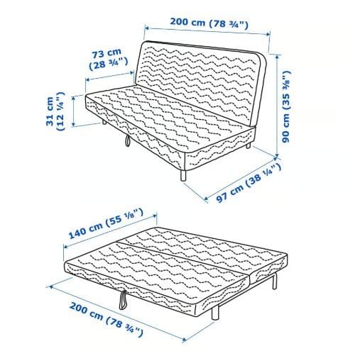 Slaapbank NYHAMN IKEA