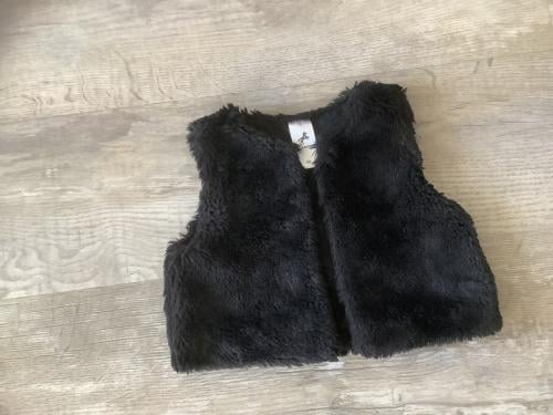 Palomino Zwart fluffy Hesje - maat 98