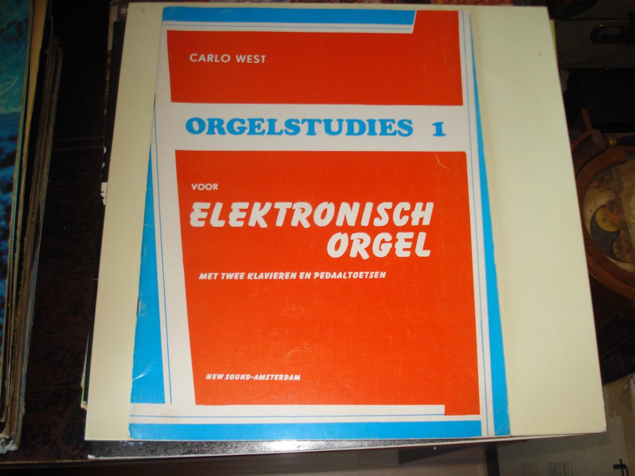 Doos elektr orgelboeken