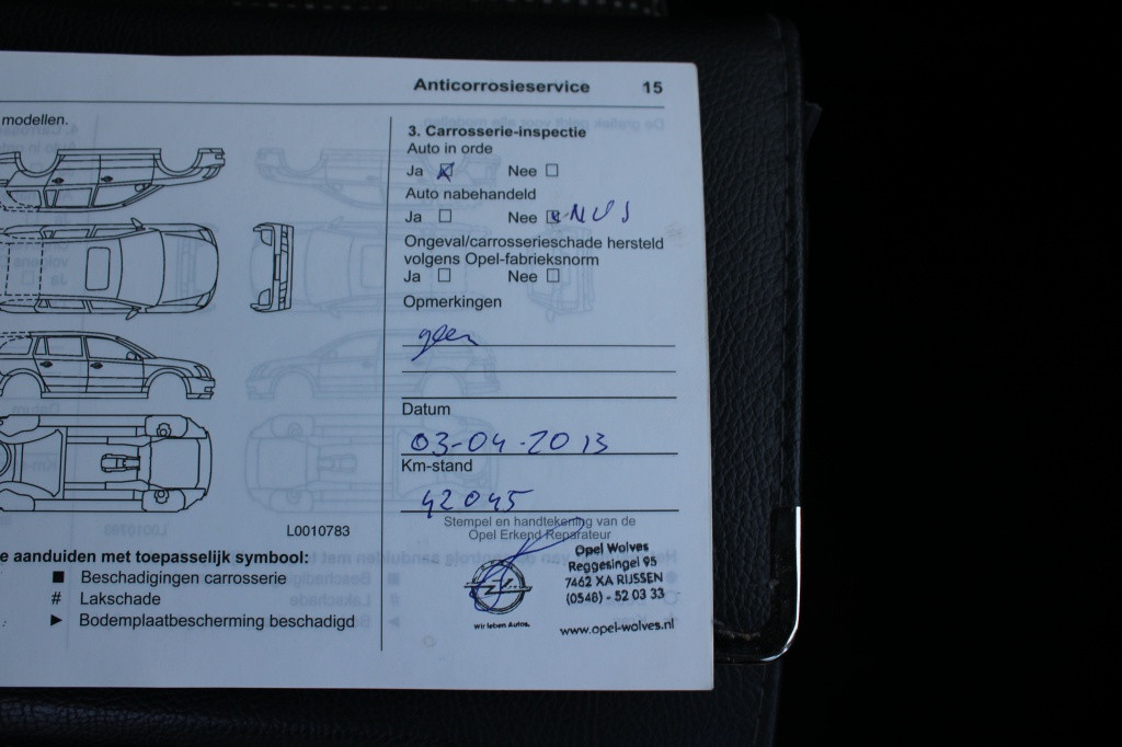 Opel Zafira met 1 jaar apk 1.8 cosmo