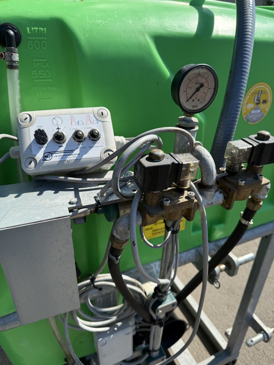 Onkruidspuit Munckhof (fruitteelt) 600 liter