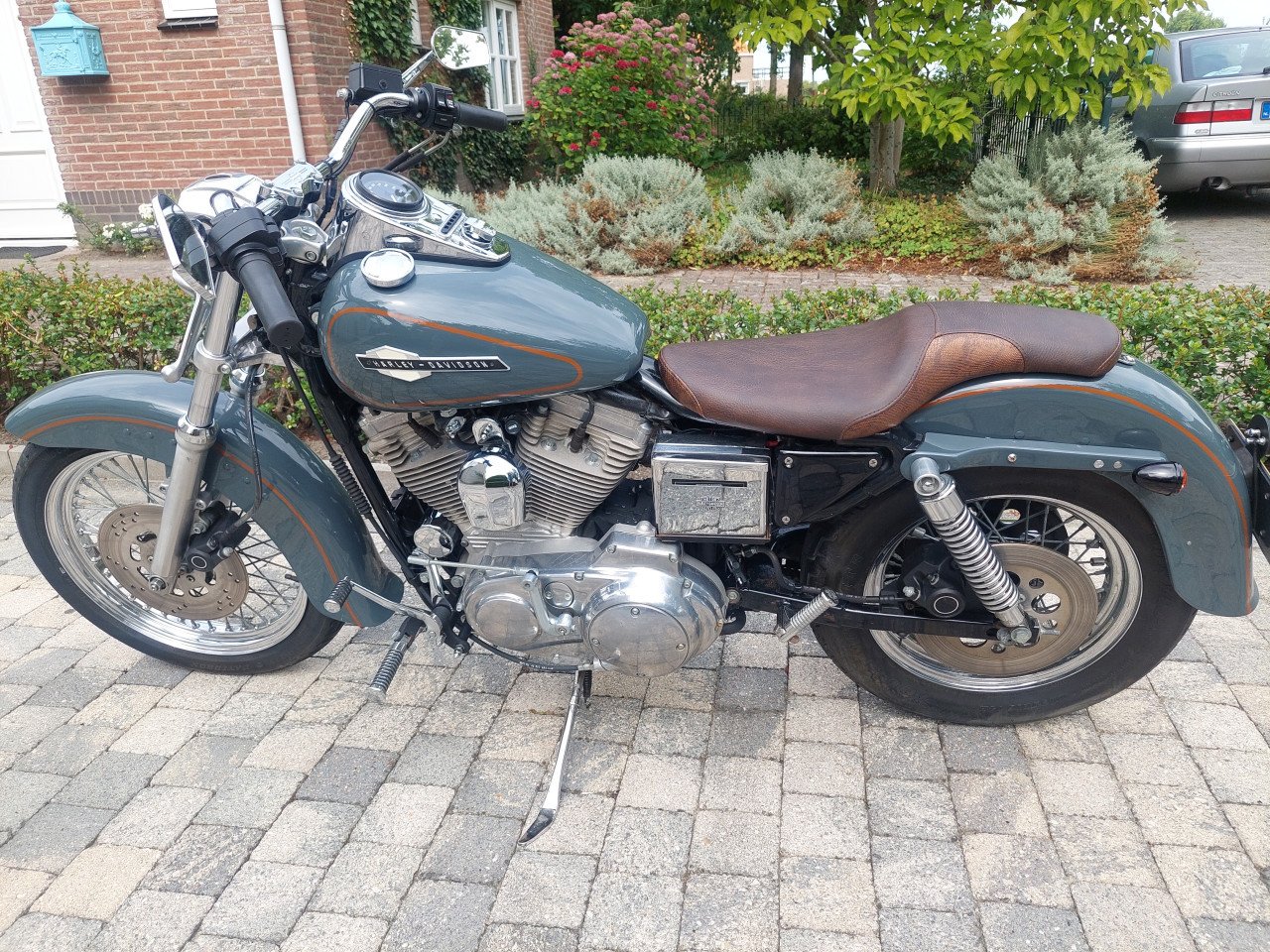 HARLEY-DAVIDSON SPORTSTER 883 VINTAGE TOPSTAAT, KOOPJE 4750.EURO